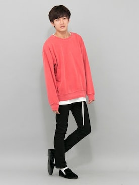 「ロングベルト」｜SENSE OF PLACE ONLINE STOREさん（メンズ・178cm）の秋コーディネート