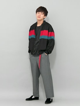 「ロングベルト」｜SENSE OF PLACE ONLINE STOREさん（メンズ・178cm）の秋コーディネート