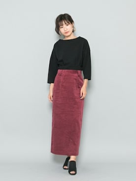 「アーバンリサーチ20周年記念企画！宝島社人気5大ファッション誌インフルエンサーコンテスト（アーバンリサーチ）のアイテム」を使った、SENSE OF PLACE ONLINE STOREさん（レディース・166cm）の秋コーディネート