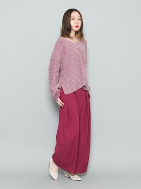 SENSE OF PLACE ONLINE STOREさん（レディース・166cm）の秋コーディネート