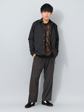 SENSE OF PLACE ONLINE STOREさん（メンズ・178cm）の秋コーディネート