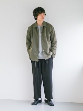 SENSE OF PLACE ONLINE STOREさん（メンズ・182cm）の秋コーディネート