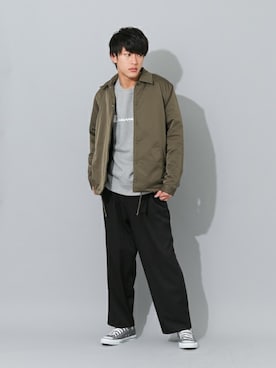 SENSE OF PLACE ONLINE STOREさん（メンズ・178cm）の秋コーディネート