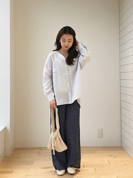 SENSE OF PLACE ONLINE STOREさん(レディース・158cm)の春コーディネート