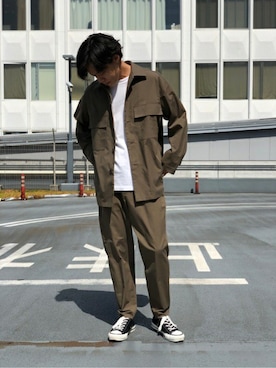 「BEEFY」｜SENSE OF PLACE ONLINE STOREさん（メンズ・170cm）の春コーディネート