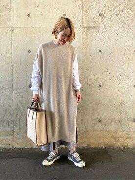 SENSE OF PLACE ONLINE STOREさん(レディース・157cm)の春コーディネート