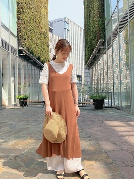 SENSE OF PLACE ONLINE STOREさん（レディース・160cm）の春コーディネート