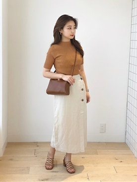 SENSE OF PLACE ONLINE STOREさん(レディース・158cm)の春コーディネート
