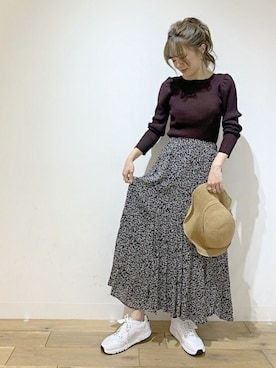 SENSE OF PLACE ONLINE STOREさん（レディース・163cm）の春コーディネート