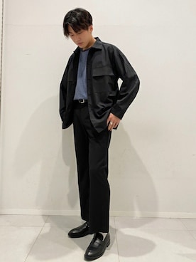 「SENSE OF PLACE by URBAN RESEAR」｜「アイテム（その他アウター）」を使った、SENSE OF PLACE ONLINE STOREさん（メンズ・172cm）の春コーディネート