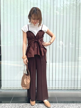 SENSE OF PLACE ONLINE STOREさん（レディース・160cm）の春コーディネート