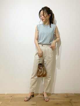 SENSE OF PLACE ONLINE STOREさん（レディース・163cm）の夏コーディネート