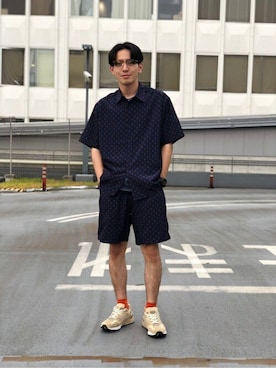 SENSE OF PLACE ONLINE STOREさん（メンズ・175cm）の夏コーディネート