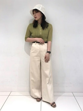 SENSE OF PLACE ONLINE STOREさん（レディース・153cm）の夏コーディネート