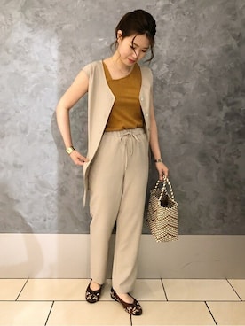 SENSE OF PLACE ONLINE STOREさん（レディース・164cm）の夏コーディネート