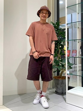 「ショーツスタイル」｜SENSE OF PLACE ONLINE STOREさん（メンズ・174cm）の夏コーディネート