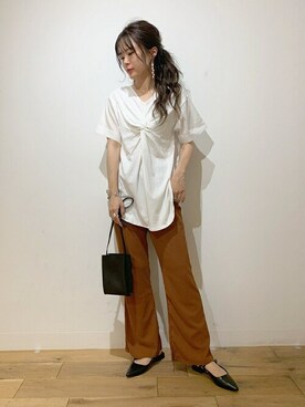SENSE OF PLACE ONLINE STOREさん（レディース・163cm）の夏コーディネート