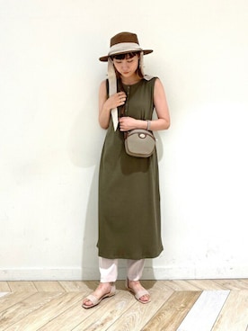SENSE OF PLACE ONLINE STOREさん(レディース・164cm)の夏コーディネート