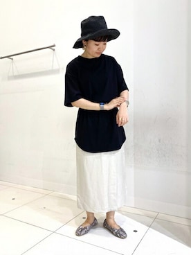 SENSE OF PLACE ONLINE STOREさん（レディース・158cm）の夏コーディネート