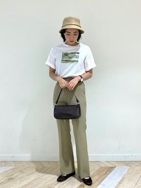 SENSE OF PLACE ONLINE STOREさん（レディース・167cm）の夏コーディネート