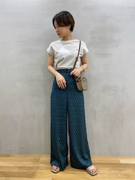 SENSE OF PLACE ONLINE STOREさん（レディース・161cm）の夏コーディネート