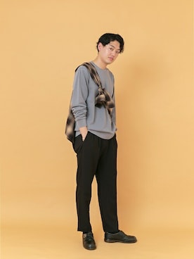 「SENSE OF PLACE by URBAN RESEAR」｜「アイテム（スウェット）」を使った、SENSE OF PLACE ONLINE STOREさん（メンズ・180cm）の夏コーディネート