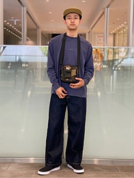 「マークゴンザレス」｜SENSE OF PLACE ONLINE STOREさん（メンズ・173cm）の秋コーディネート