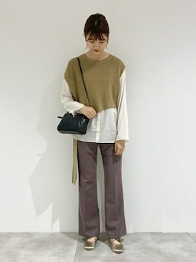 SENSE OF PLACE ONLINE STOREさん（レディース・168cm）の秋コーディネート