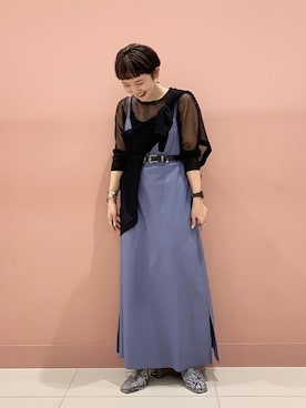 SENSE OF PLACE ONLINE STOREさん(レディース・166cm)の秋コーディネート
