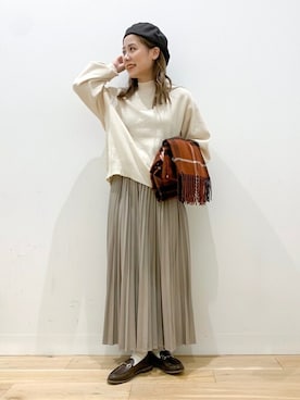 SENSE OF PLACE ONLINE STOREさん（レディース・166cm）の秋コーディネート