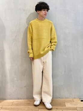 「GERMAN TRAINER（ジャーマントレーナー）のアイテム」を使った、SENSE OF PLACE ONLINE STOREさん（レディース・166cm）の秋コーディネート