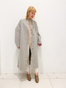 「ブーティ」｜SENSE OF PLACE ONLINE STOREさん（レディース・166cm）の秋コーディネート