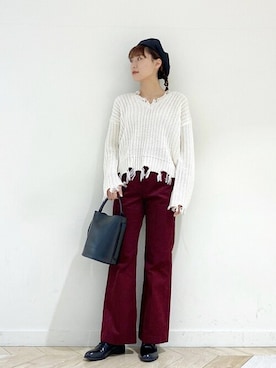 SENSE OF PLACE ONLINE STOREさん（レディース・166cm）の秋コーディネート