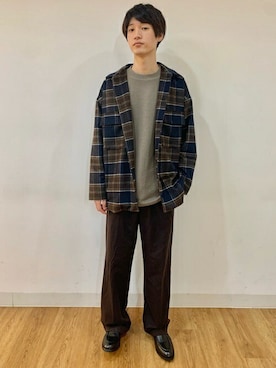 「ネップ」｜SENSE OF PLACE ONLINE STOREさん（レディース・166cm）の秋コーディネート