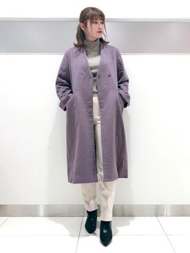 SENSE OF PLACE ONLINE STOREさん（レディース・166cm）の秋コーディネート