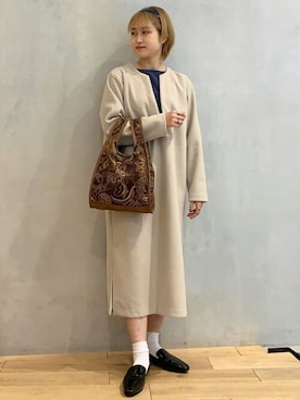 SENSE OF PLACE ONLINE STOREさん（レディース・166cm）の秋コーディネート
