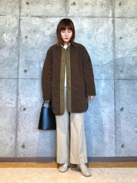 SENSE OF PLACE ONLINE STOREさん（レディース・166cm）の冬コーディネート