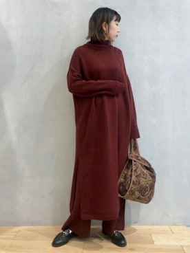 SENSE OF PLACE ONLINE STOREさん（レディース・166cm）の冬コーディネート