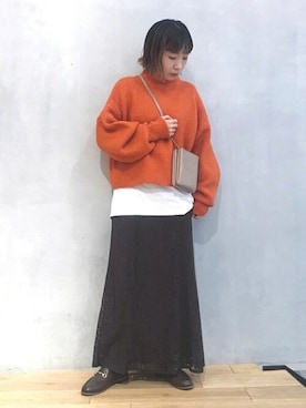 SENSE OF PLACE ONLINE STOREさん(レディース・166cm)の冬コーディネート