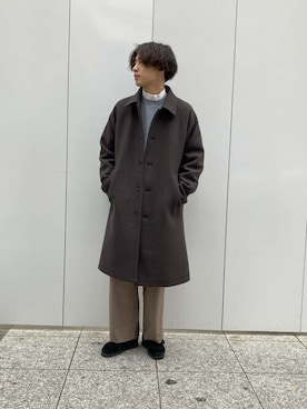 SENSE OF PLACE ONLINE STOREさん(メンズ・166cm)の冬コーディネート