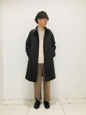 SENSE OF PLACE ONLINE STOREさん(メンズ・166cm)の冬コーディネート