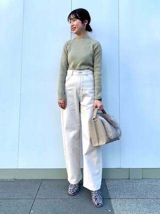 春夏にぴったり 白デニムコーデ おかじ ま Natural Couture のお気に入りフォルダ Wear