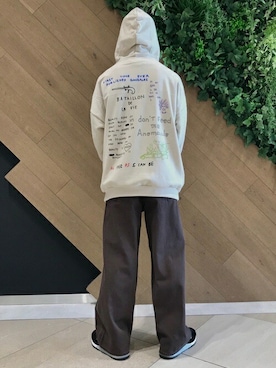 「マークゴンザレス」｜SENSE OF PLACE ONLINE STOREさん（メンズ・166cm）の冬コーディネート