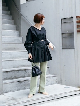 SENSE OF PLACE ONLINE STOREさん(レディース・166cm)の春コーディネート