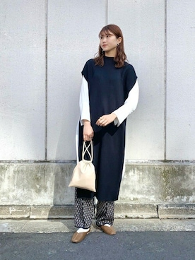 SENSE OF PLACE ONLINE STOREさん（レディース・166cm）の春コーディネート