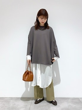 SENSE OF PLACE ONLINE STOREさん（レディース・166cm）の春コーディネート