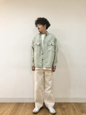 「Goodwear(Since1983)（グッドウェア）のアイテム」を使った、SENSE OF PLACE ONLINE STOREさん（レディース・166cm）の春コーディネート