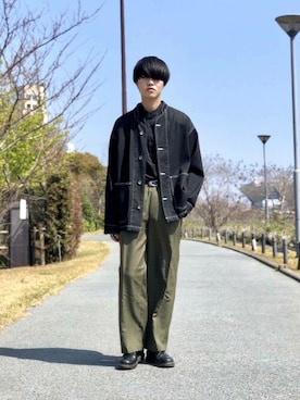 SENSE OF PLACE ONLINE STOREさん（レディース・166cm）の春コーディネート