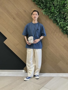 「Goodwear(Since1983)（グッドウェア）のアイテム」を使った、SENSE OF PLACE ONLINE STOREさん（レディース・166cm）の春コーディネート