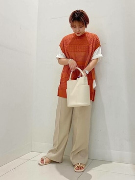 SENSE OF PLACE ONLINE STOREさん（レディース・166cm）の春コーディネート